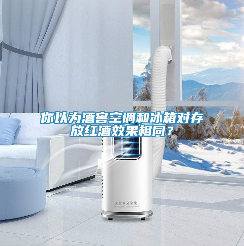 你以為酒窖空調和冰箱對存放紅酒效果相同？