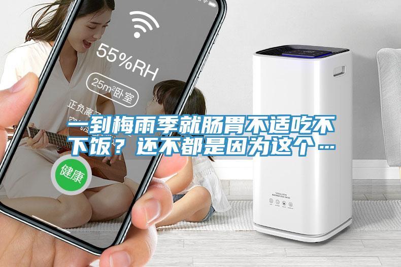 一到梅雨季就腸胃不適吃不下飯?還不都是因為這個…