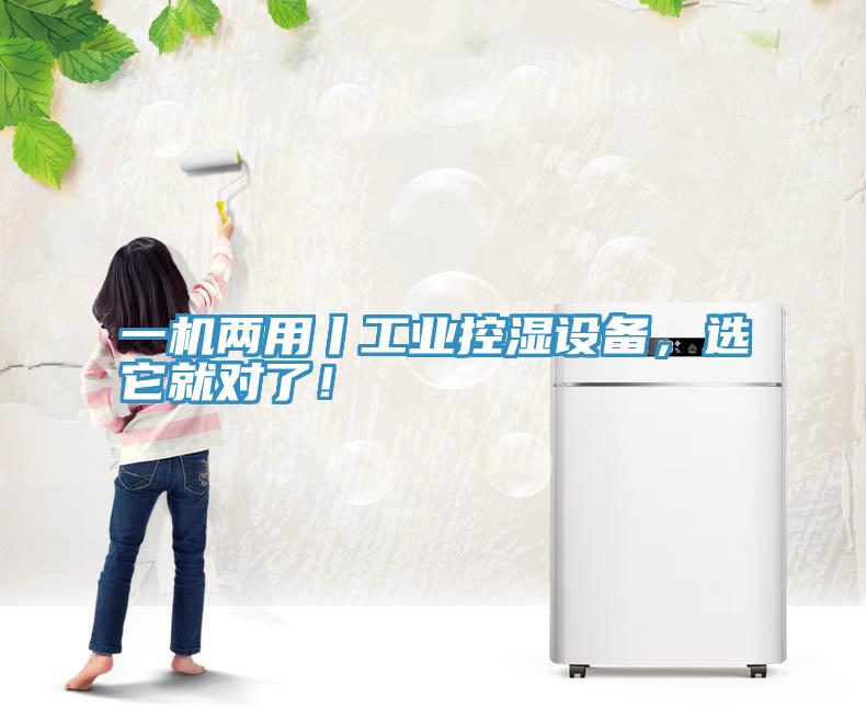 一機兩用丨工業控濕設備,選它就對了!