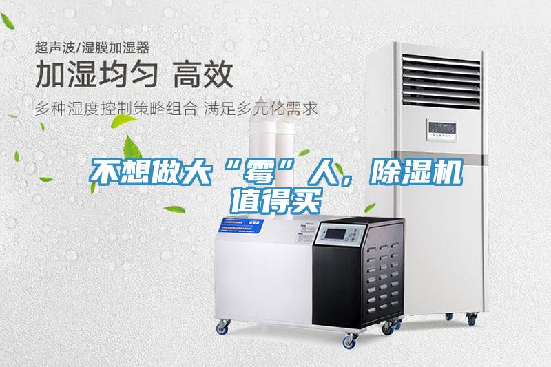 不想做大“霉”人，除濕機值得買