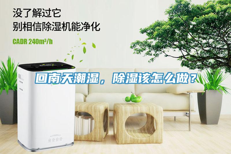 回南天潮濕，除濕該怎么做？