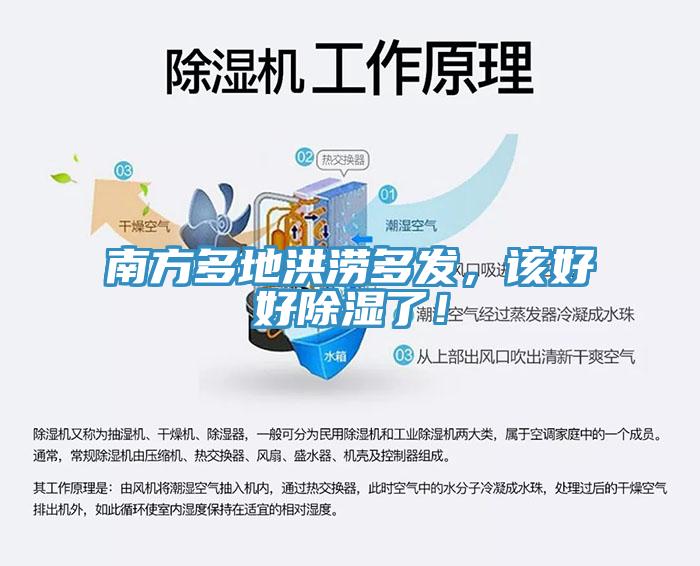 南方多地洪澇多發，該好好除濕了！
