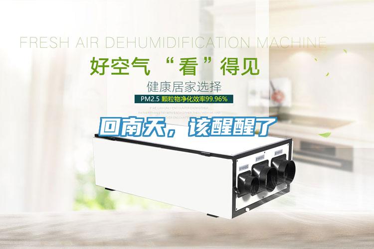 回南天，該醒醒了