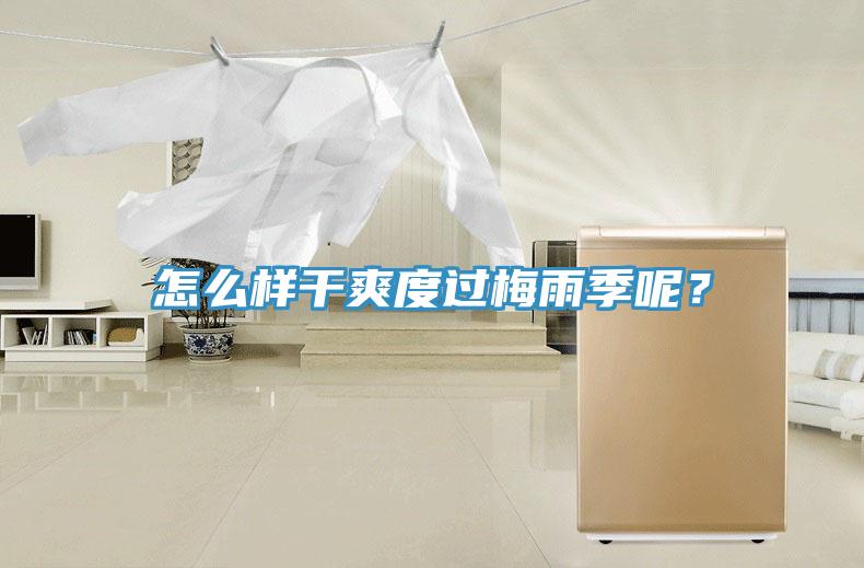怎么樣干爽度過梅雨季呢？