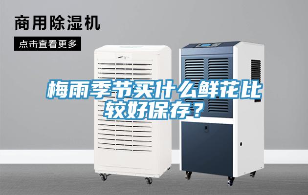 梅雨季節買什么鮮花比較好保存？