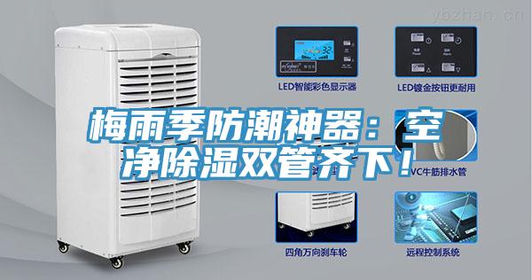 梅雨季防潮神器：空凈除濕雙管齊下！