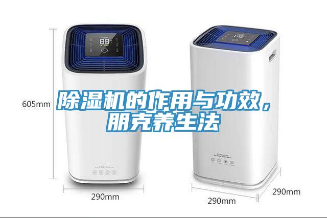 除濕機的作用與功效，朋克養生法
