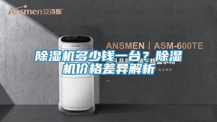 除濕機多少錢一臺？除濕機價格差異解析