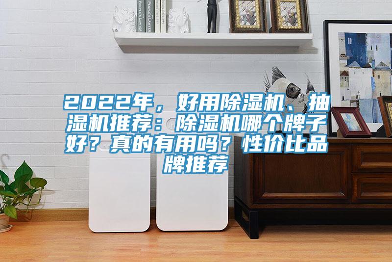 2022年,好用除濕機、抽濕機推薦:除濕機哪個牌子好?真的有用嗎?性價比品牌推薦