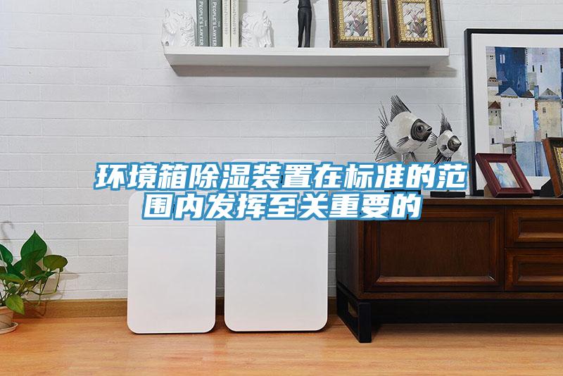 環(huán)境箱除濕裝置在標(biāo)準的范圍內(nèi)發(fā)揮至關(guān)重要的