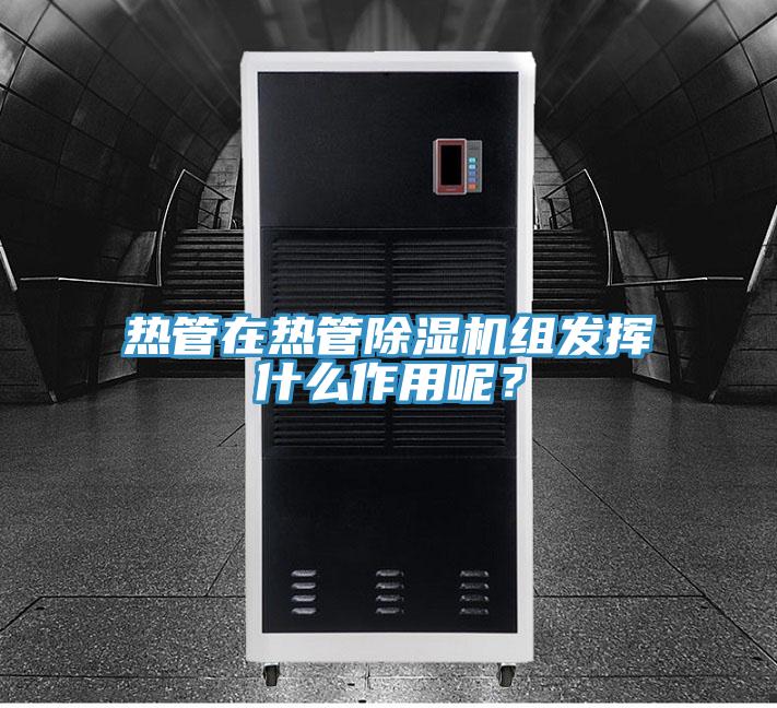 熱管在熱管除濕機組發揮什么作用呢？