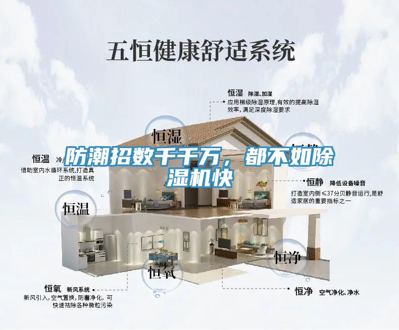 防潮招數(shù)千千萬，都不如除濕機(jī)快
