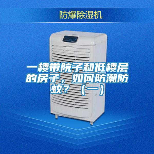 一樓帶院子和低樓層的房子，如何防潮防蚊？（一）