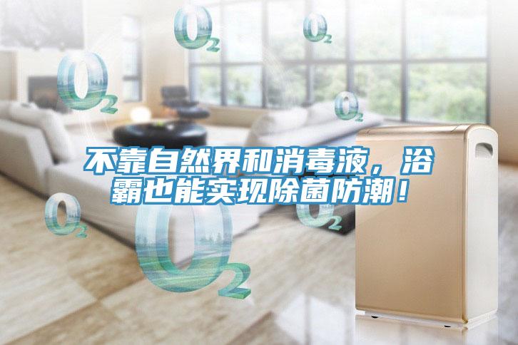 不靠自然界和消毒液,浴霸也能實現除菌防潮!