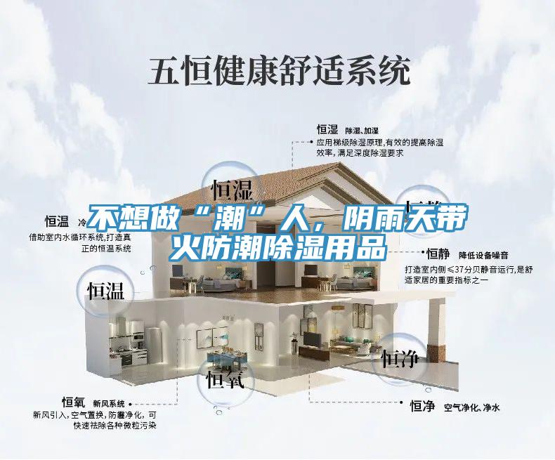 不想做“潮”人,陰雨天帶火防潮除濕用品