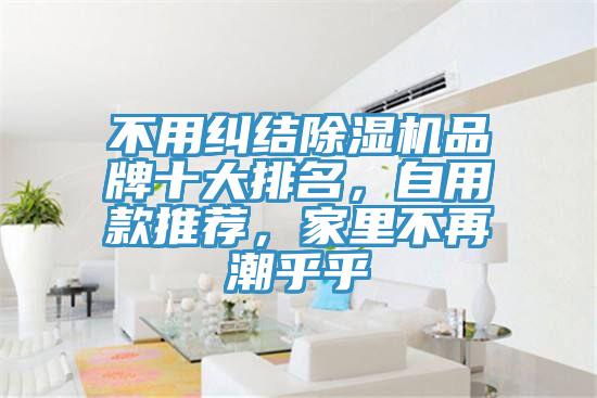 不用糾結除濕機品牌十大排名,自用款推薦,家里不再潮乎乎