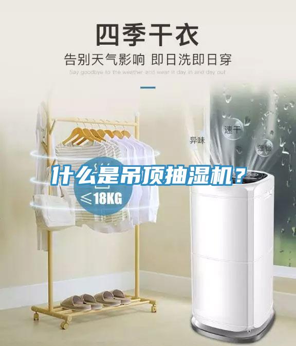 什么是吊頂抽濕機?