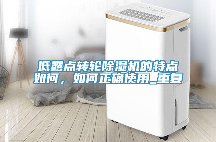 低露點轉輪除濕機的特點如何，如何正確使用_重復