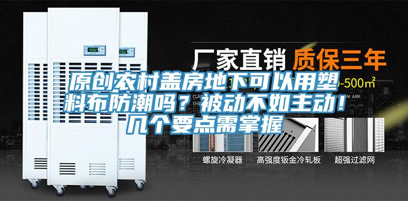 原創(chuàng)農(nóng)村蓋房地下可以用塑料布防潮嗎？被動不如主動！幾個要點需掌握