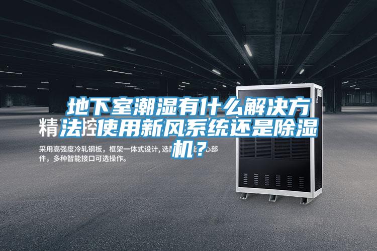地下室潮濕有什么解決方法 使用新風系統還是除濕機？