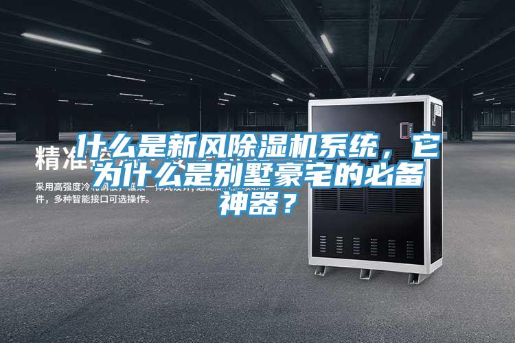 什么是新風(fēng)除濕機(jī)系統(tǒng),它為什么是別墅豪宅的必備神器?