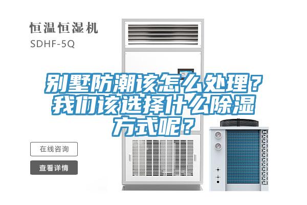 別墅防潮該怎么處理？我們?cè)撨x擇什么除濕方式呢？