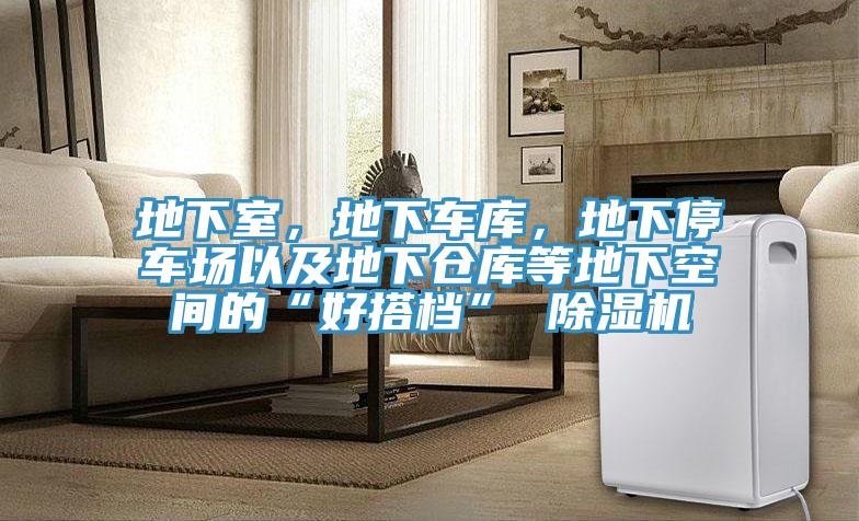 地下室，地下車庫，地下停車場以及地下倉庫等地下空間的“好搭檔” 除濕機