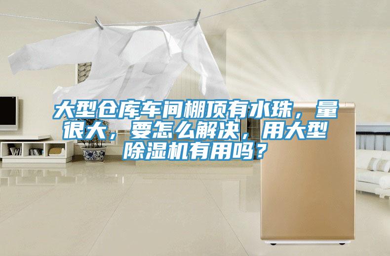 大型倉庫車間棚頂有水珠，量很大，要怎么解決，用大型除濕機(jī)有用嗎？