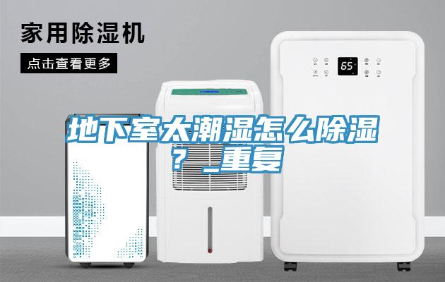 地下室太潮濕怎么除濕?_重復