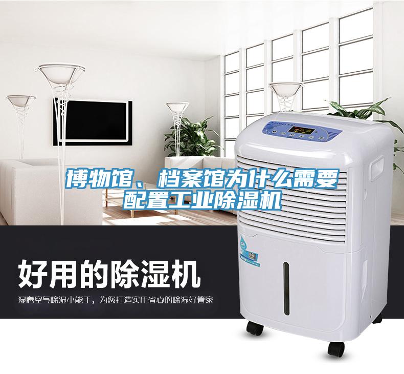 博物館、檔案館為什么需要配置工業除濕機