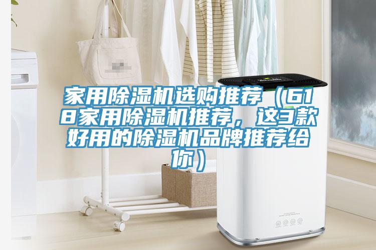家用除濕機選購推薦（618家用除濕機推薦，這3款好用的除濕機品牌推薦給你）