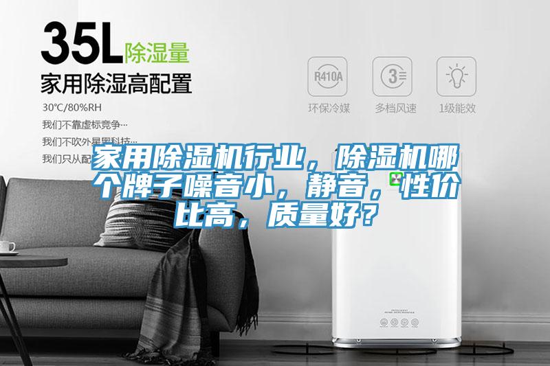 家用除濕機(jī)行業(yè),除濕機(jī)哪個(gè)牌子噪音小,靜音,性價(jià)比高,質(zhì)量好?