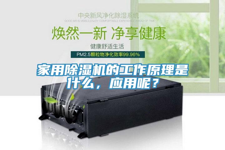 家用除濕機的工作原理是什么，應用呢？