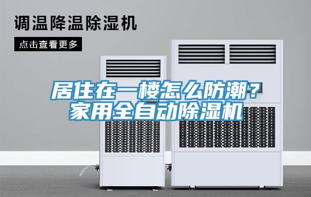 居住在一樓怎么防潮？家用全自動除濕機