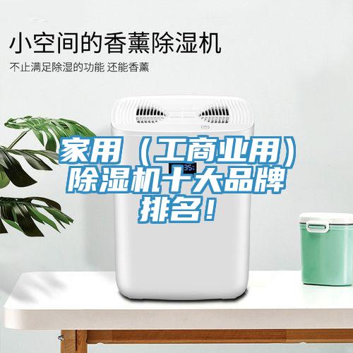 家用（工商業用）除濕機十大品牌排名！