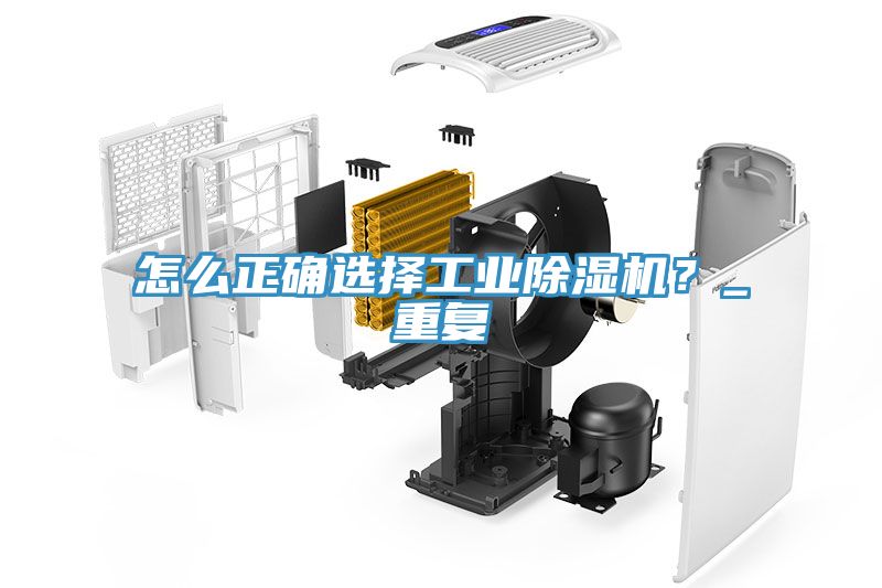 怎么正確選擇工業除濕機？_重復