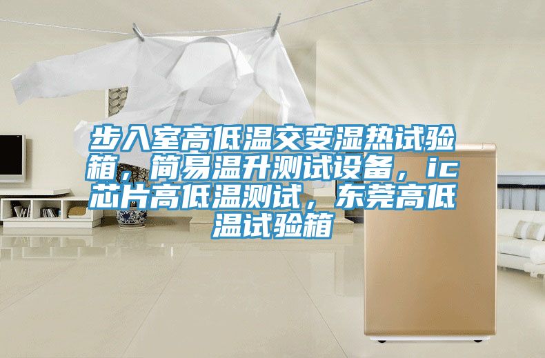 步入室高低溫交變濕熱試驗箱，簡易溫升測試設(shè)備，ic芯片高低溫測試，東莞高低溫試驗箱