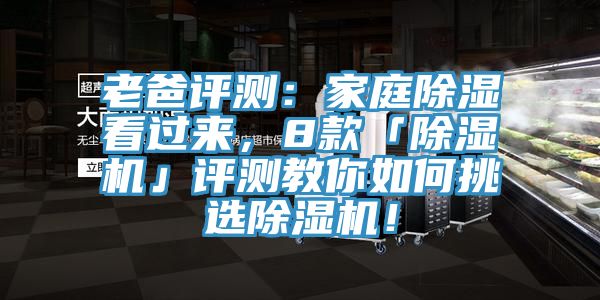老爸評測：家庭除濕看過來，8款「除濕機」評測教你如何挑選除濕機！