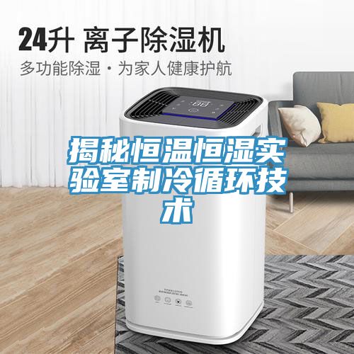 揭秘恒溫恒濕實驗室制冷循環技術