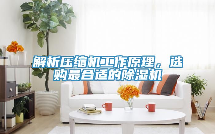 解析壓縮機工作原理，選購最合適的除濕機