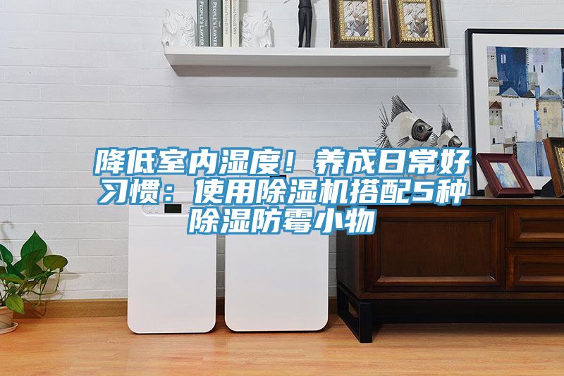 降低室內(nèi)濕度!養(yǎng)成日常好習(xí)慣:使用除濕機(jī)搭配5種除濕防霉小物