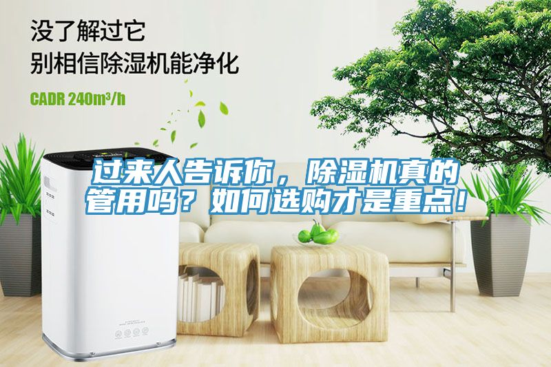 過來人告訴你，除濕機真的管用嗎？如何選購才是重點！
