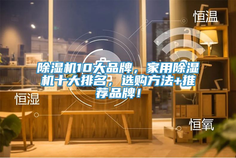 除濕機(jī)10大品牌，家用除濕機(jī)十大排名，選購方法+推薦品牌！