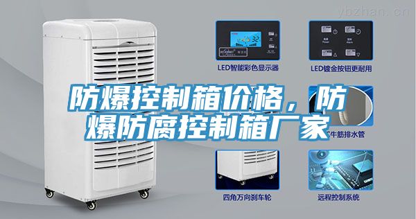 防爆控制箱價格，防爆防腐控制箱廠家