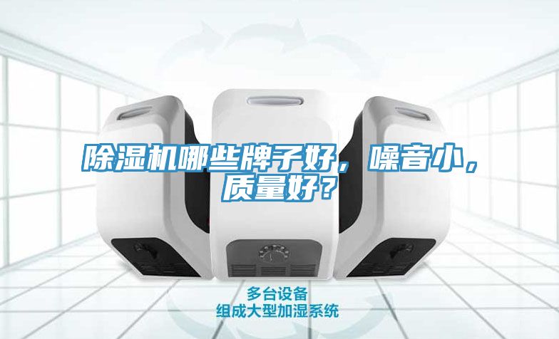 除濕機哪些牌子好，噪音小，質量好？