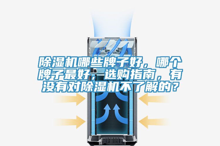 除濕機哪些牌子好，哪個牌子最好，選購指南，有沒有對除濕機不了解的？