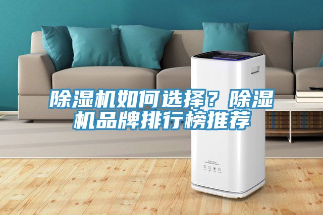除濕機如何選擇？除濕機品牌排行榜推薦