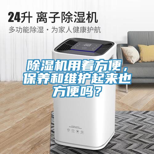 除濕機用著方便，保養(yǎng)和維護起來也方便嗎？