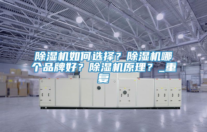 除濕機如何選擇？除濕機哪個品牌好？除濕機原理？_重復