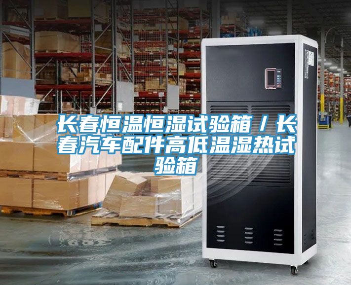 長春恒溫恒濕試驗箱/長春汽車配件高低溫濕熱試驗箱